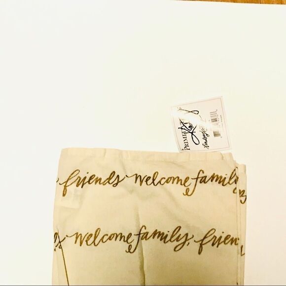 Pineapple Kitchen Towel Linen Cream Gold Black New - Picture 4 of 7